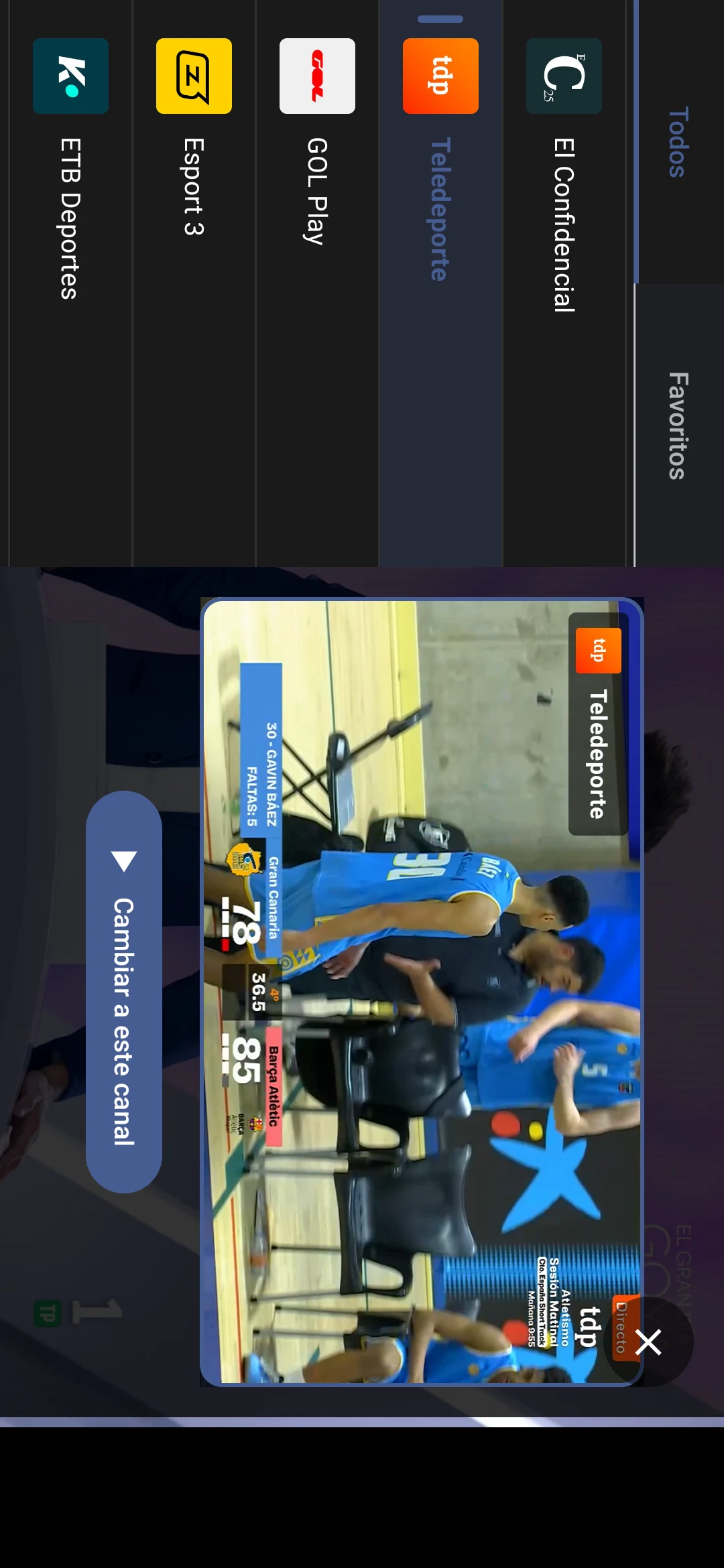 ZBETV - Live TV TDT screenshot