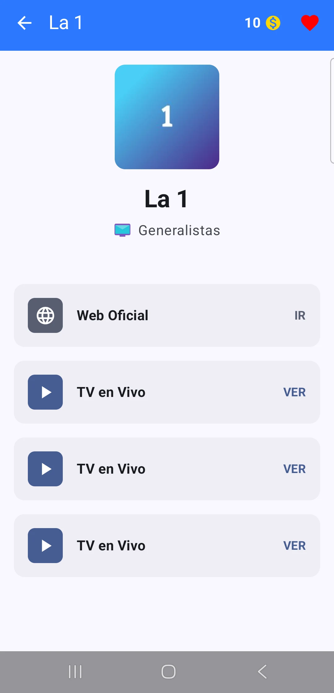 ZBETV - Live TV TDT screenshot